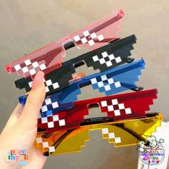 Kính Mắt Thuglife 6 Chấm MINECRAFT - Phong Cách 8BIT Thời Trang Cho Nam Nữ, Bảo Vệ Mắt Trong Mùa Hè Sôi Động