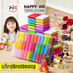 Combo 12 Đất Sét Tự Khô Nhật Bản ANDY'S KIDS - An Toàn, Siêu Nhẹ, Đồ Chơi Nghệ Thuật Cho Bé Tạo Hình Butter Slime