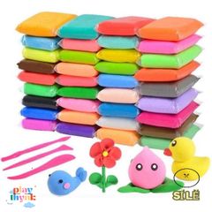Combo 12 Đất Sét Tự Khô Nhật Bản ANDY'S KIDS - An Toàn, Siêu Nhẹ, Đồ Chơi Nghệ Thuật Cho Bé Tạo Hình Butter Slime