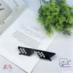 Kính Mát Thời Trang Unisex Thug Life - Kính Râm Cá Tính Chống UV400 Cho Dịp Tiệc Tùng và Vũ Trường