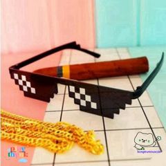 Kính Mát Thug Life Phong Cách Thời Trang Unisex - Kính Đeo Vui Nhộn Cho Party và Game Thủ