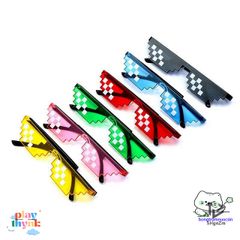 Kính Mát Retro Pixel Khảm - Thời Trang Unisex Chống UV, Quà Tặng Độc Đáo Cho Game Thủ - Phong Cách Đương Đại