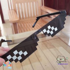 Kính Râm Thug Life Minecraft - Phụ Kiện Thời Trang Cá Tính Cho Game Thủ, Bảo Vệ Mắt Chống Nắng Tuyệt Đỉnh
