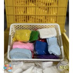 Bột Giấy Đất Sét Tự Khô Nhẹ Nhàng 100g - Đất Nặn Đồ Chơi Dễ Tạo Hình, Không Dính Tay, Phù Hợp Cho Người Chuyên Và Không Chuyên