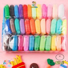 Combo 12 Đất Sét Tự Khô Nhật Bản SMARTKIDS - Đất Nặn An Toàn, Siêu Nhẹ Dành Cho Trẻ Em Làm Butter Slime Sáng Tạo