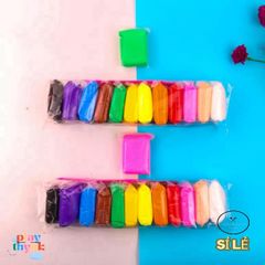 Combo 12 Đất Sét Tự Khô Nhật Bản SMARTKIDS - Đất Nặn An Toàn, Siêu Nhẹ Dành Cho Trẻ Em Làm Butter Slime Sáng Tạo