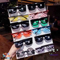 Kính Thuglife MINECRAFT 6 Chấm - Kính Mát Thời Trang Đẹp Màu Sắc Độc Đáo Dành Cho Người Yêu Thích Sáng Tạo