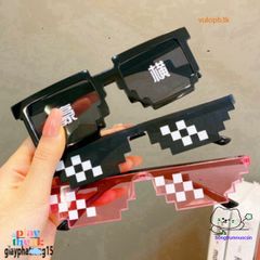 Kính Thuglife MINECRAFT 6 Chấm - Kính Mát Thời Trang Đẹp Màu Sắc Độc Đáo Dành Cho Người Yêu Thích Sáng Tạo