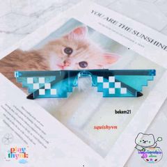 Kính Mắt Thug Life Gương Đen Phong Cách Thời Trang Cá Tính - Bảo Vệ Tối Ưu & Thiết Kế Hiện Đại Dành Cho Bạn