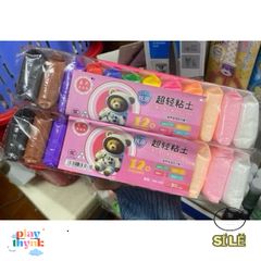 Bộ màu đất sét tự khô 12-24 sắc thái - Gói nghệ thuật tiện lợi cho ý tưởng sáng tạo và thủ công