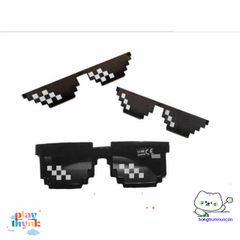 Kính Mát Thug Life Cá Tính Dành Cho Nam Nữ - Phong Cách Minecraft Thời Trang, Bền Bỉ và Ngầu!