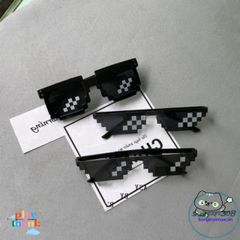 Kính Mát Nam Thug Life 8-bit Sang Chảnh UV400 - Phong Cách Hiện Đại, Bảo Vệ Mắt Khi Ra Biển, Quà Tặng Độc Đáo Cho Nam Giới