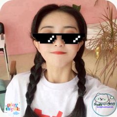 Kính Mát Nam Thug Life 8-bit Sang Chảnh UV400 - Phong Cách Hiện Đại, Bảo Vệ Mắt Khi Ra Biển, Quà Tặng Độc Đáo Cho Nam Giới