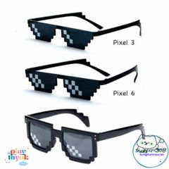 Kính Mát Nam Thug Life 8-bit Sang Chảnh UV400 - Phong Cách Hiện Đại, Bảo Vệ Mắt Khi Ra Biển, Quà Tặng Độc Đáo Cho Nam Giới