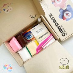 Bộ Đất Nặn Crabit Clay Date - Dụng Cụ Nghệ Thuật Handmade Siêu Nhẹ Kèm Hướng Dẫn Sáng Tạo Độc Đáo Cho Trẻ Em
