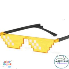 Kính Thug Life 8Bit Minecraft - Phong Cách Độc Lạ và Thời Trang Chất Lừ, Bảo Vệ Mắt Trong Các Bữa Tiệc và Đi Chơi