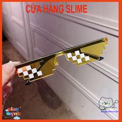 Kính Mắt Thuglife 6 Chấm MINECRAFT - Kính Thời Trang Nhiều Màu Sắc Cho Nam Nữ, Phong Cách Cute 8Bit, Hot Trend 2021