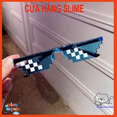 Kính Mắt Thuglife 6 Chấm MINECRAFT - Kính Thời Trang Nhiều Màu Sắc Cho Nam Nữ, Phong Cách Cute 8Bit, Hot Trend 2021