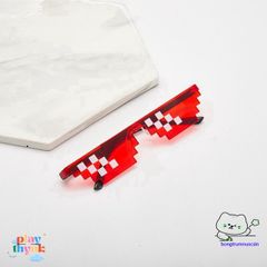 Kính Thug Life 6 Chấm - Phụ Kiện Thời Trang Độc Đáo Cho TikTok & Chụp Ảnh Minecraft - Kiểu Dáng Ngầu, Nhiều Màu Sắc