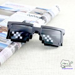 Kính Mát Oversized Gọng Vuông Thug Life - Thời Trang Unisex 2020, Chống Nắng, Thay Tròng, Kiểu Dáng Đẹp