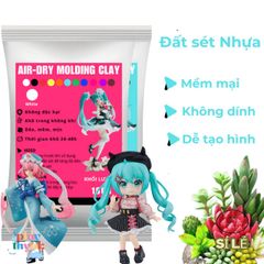Đất Sét Resin 100G - Vật Liệu Tự Khô Tạo Hình Chibi và Hoa Nghệ Thuật - Dễ Dàng Sử Dụng, Bền Đẹp, Phù Hợp Với Người Yêu Thích Thủ Công