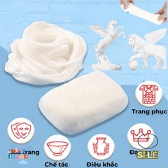 Đất Sét Resin 100G - Vật Liệu Tự Khô Tạo Hình Chibi và Hoa Nghệ Thuật - Dễ Dàng Sử Dụng, Bền Đẹp, Phù Hợp Với Người Yêu Thích Thủ Công