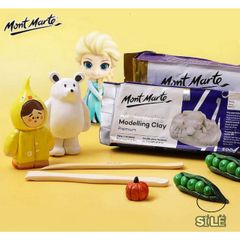 Đất Sét Tự Khô Mont Marte - Đất Nặn Mềm Dễ Dùng Cho Nghệ Sĩ Cơ Bản và Chuyên Nghiệp - Lựa Chọn Tốt Cho Sáng Tạo Thủ Công
