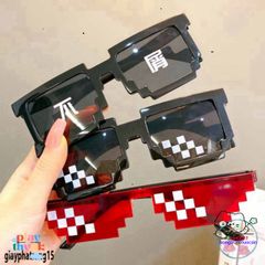 Kính Mắt Thời Trang Thuglife 6 Chấm MINECRAFT - Độc Đáo và Nhiều Màu Sắc Hấp Dẫn Dành Cho Người Hâm Mộ Game