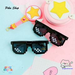 Kính Mát Đen THUG LIFE Hip Hop Siêu Ngầu - Phong Cách Thời Trang Độc Đáo Cho Quý Khách Hàng