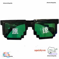 Kính Gương Thug Life - Kính Mắt Minecraft Bền Bỉ, Siêu Ngầu, Thời Trang Cho Nam Nữ - Giá Siêu Rẻ!