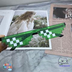 Kính Thuglife 6 Điểm MINECRAFT - Kính Mắt Thời Trang Nhiều Màu Sắc Dành Cho Nam Nữ - Phong Cách Độc Đáo 2021