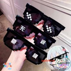 Kính Râm JY8282 Thuglife MINECRAFT - Phong Cách Hiện Đại Bảo Vệ Mắt, Thích Hợp Mọi Dáng Người, Phụ Kiện Thời Trang Mùa Hè
