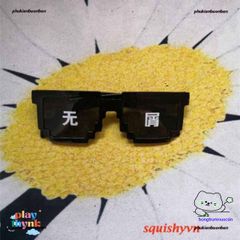 Kính Mắt Thug Life Cá Tính - Gương Thời Trang Phong Cách Mine Craft - Kính Chống UV Dành Cho Mọi Khuôn Mặt