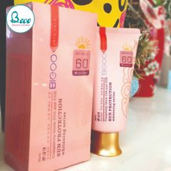 Kem nền chống nắng kháng khuẩn BIGOO Sun Protection SPF60 Hàn Quốc 80ml - Giải pháp hoàn hảo bảo vệ da, chống nắng hiệu quả, giảm mụn