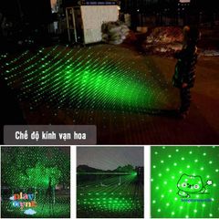 Bút laser 303 - Đèn laser 100MW ánh sáng xanh, tiện dụng cho trình chiếu và tìm kiếm đồ vật, thiết kế chắc chắn, kèm pin 18.650 mAh