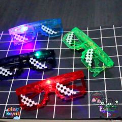 Kính Thuglife 6 Chấm MINECRAFT LED - Kính Mắt Phát Sáng Độc Đáo với Nhiều Màu Sắc Thời Trang Dành Cho Nam Nữ