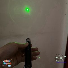 Đèn Laser 303 Siêu Sáng Xanh Lá - Đèn Pin Laser Kèm Pin Sạc & Khóa An Toàn - Công Suất 100mw, Chất Liệu Aerometal