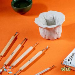 Đất Sét Mont Marte Đa Năng Tự Khô - Clay Nghệ Thuật DIY, Dễ Uốn Nắn, Có 250/500/2000 Gram, Lý Tưởng Cho Nghệ Sĩ và Sinh Viên