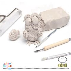 Đất Sét Mont Marte Đa Năng Tự Khô - Clay Nghệ Thuật DIY, Dễ Uốn Nắn, Có 250/500/2000 Gram, Lý Tưởng Cho Nghệ Sĩ và Sinh Viên