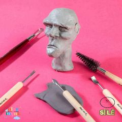 Đất Sét Mont Marte Đa Năng Tự Khô - Clay Nghệ Thuật DIY, Dễ Uốn Nắn, Có 250/500/2000 Gram, Lý Tưởng Cho Nghệ Sĩ và Sinh Viên