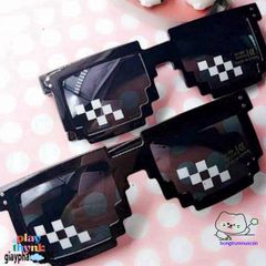 Kính Thug Life Mosaic Hip Hop UV400 - Kính Mát Độc Đáo Phong Cách Thời Trang Dành Cho Nam Nữ
