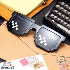 Kính Thug Life Mosaic Hip Hop UV400 - Kính Mát Độc Đáo Phong Cách Thời Trang Dành Cho Nam Nữ