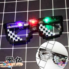 Kính Thuglife 6 Chấm MINECRAFT - Kính Mát LED Nhiều Màu Sắc Thời Trang, Phong Cách Độc Đáo và Sáng Tạo
