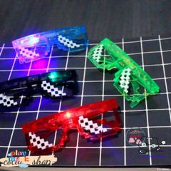 Kính Thuglife 6 Chấm MINECRAFT - Kính Mát LED Nhiều Màu Sắc Thời Trang, Phong Cách Độc Đáo và Sáng Tạo