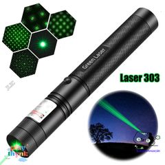 Bút Laser 303 - Đèn Laze Thông Minh USB-C, Chiếu Tia 1.5-2km, Sạc Nhanh và Tiện Dụng cho Học Tập và Giải Trí