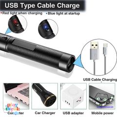 Bút Laser 303 - Đèn Laze Thông Minh USB-C, Chiếu Tia 1.5-2km, Sạc Nhanh và Tiện Dụng cho Học Tập và Giải Trí