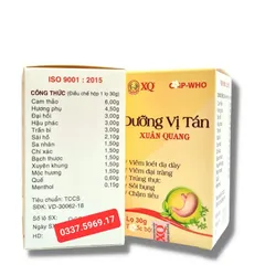 Dưỡng Vị Tán Lọ 30g Bột - Hỗ Trợ Giảm Viêm Loét Dạ Dày và Cải Thiện Tiêu Hóa, Giải Pháp Từ Thiên Nhiên Chất Lượng Cao
