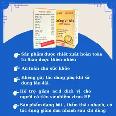 Dưỡng Vị Tán Lọ 30g Bột - Hỗ Trợ Giảm Viêm Loét Dạ Dày và Cải Thiện Tiêu Hóa, Giải Pháp Từ Thiên Nhiên Chất Lượng Cao