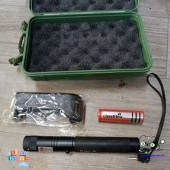 Bút Laser 303 & 301 - Đèn Laser Xanh Mạnh Mẽ Cho Hướng Dẫn, Cứu Hộ, Thám Hiểm - Bộ Đầy Đủ Kèm Sạc và Pin