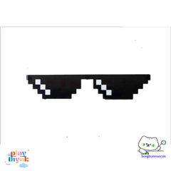 Kính Râm Thuglife 6 Chấm MINECRAFT - Phong Cách Thời Trang Rực Rỡ Cho Nam Nữ, Kính Mát Đẹp Cho Fan Game